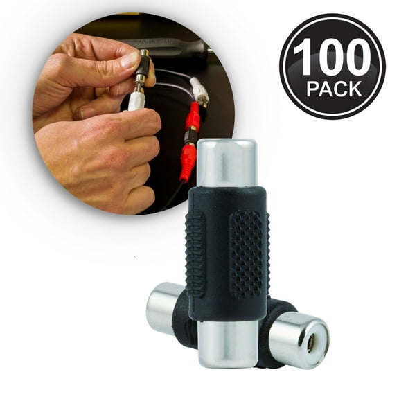 GE RCA Extension Adapter, 100pk, 51243