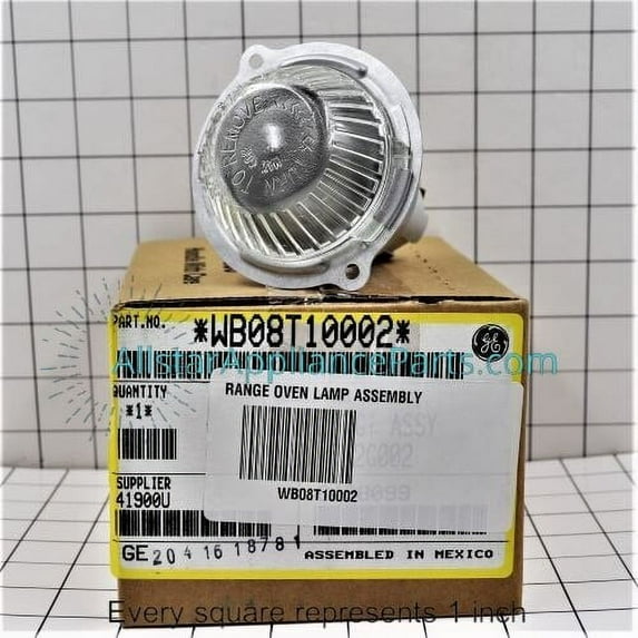 GE Range/Stove/Oven Light Housing WB08T10002