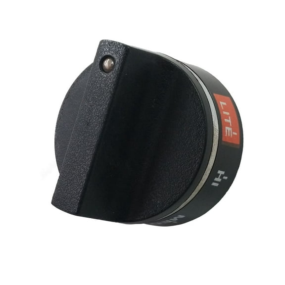 GE Range Top Burner Knob Replaces WB3X712 Oven Control Knob