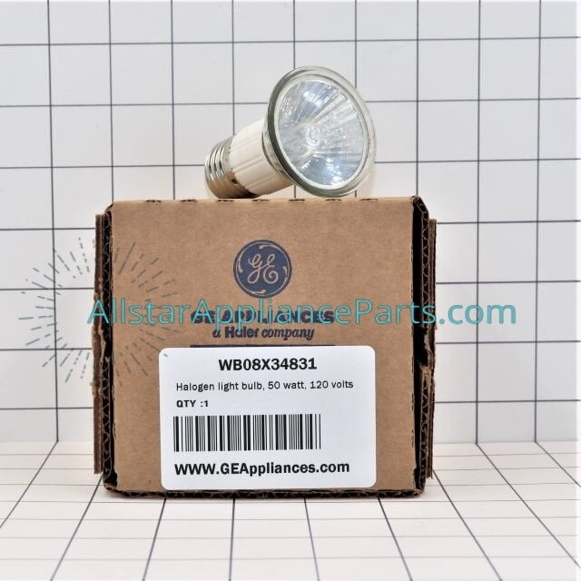 GE Range Vent Hood light bulb, 50 watt WB08X34831