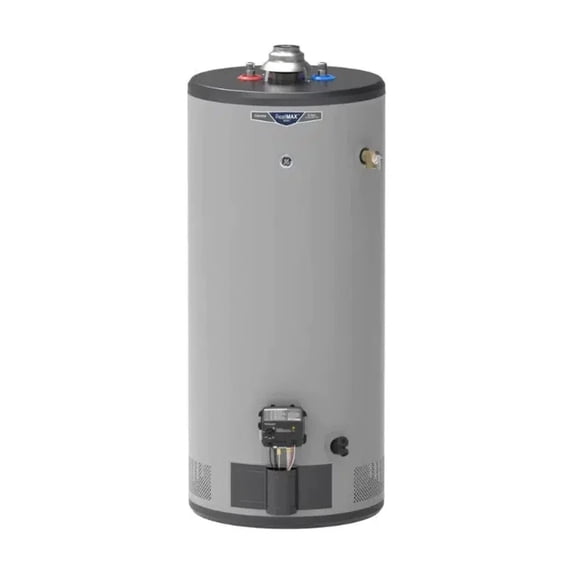 GE RealMAX Choice 40-Gallon Short Natural Gas Atmospheric Water Heater