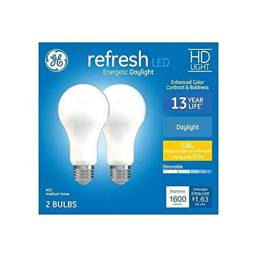 White Frosted Dimmable LED Light Bulbs, 100-Watt Equivalent