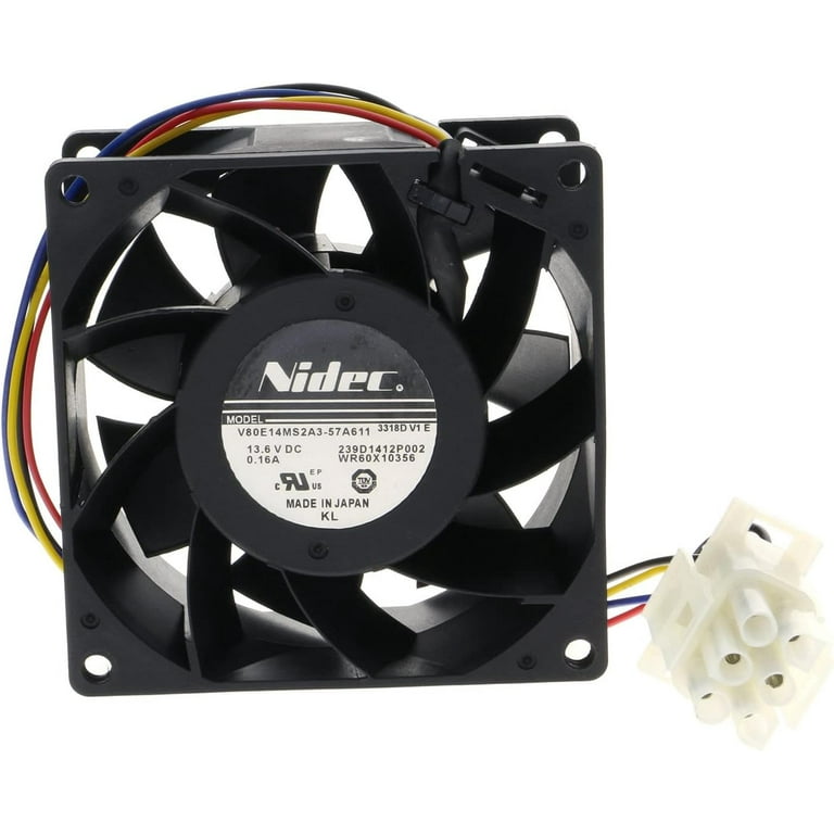 GE Refrigerator Evaporator Fan Motor for WR60x26866