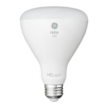 GE Relax 2-Pack 65 W Equivalent Dimmable Soft White R30 LED Light Fixture Light Bulb