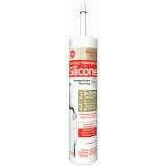 GE Sealants Silicone II Window & Door Sealant - Adhesive Sealant - 9.8 oz Residential Use, Standard Application