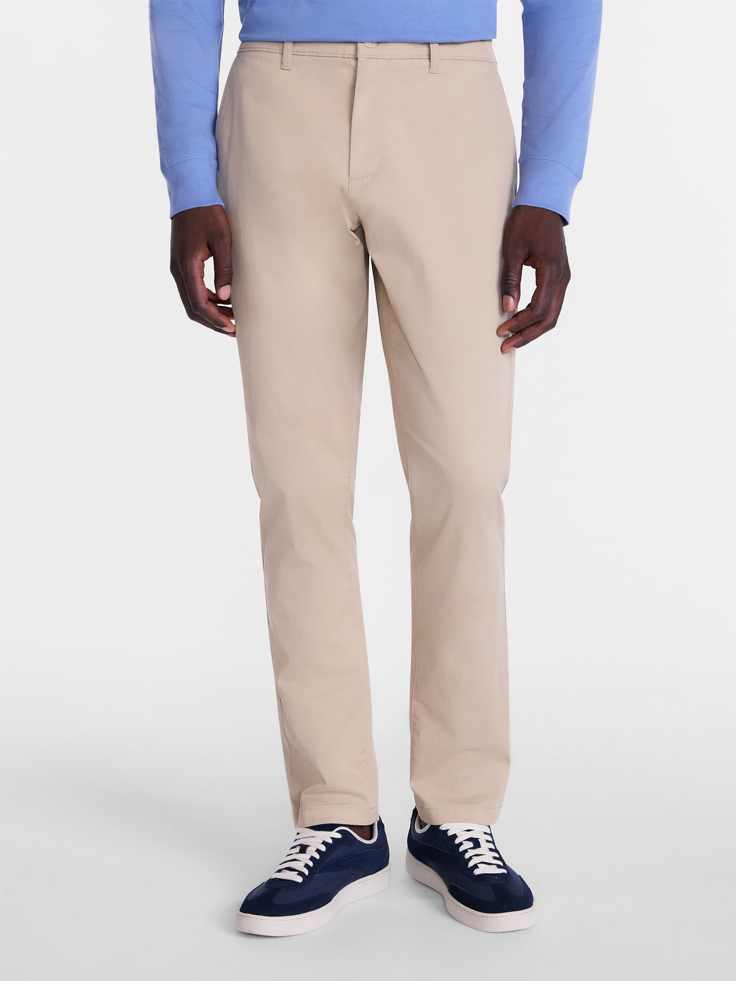 George Men’s Slim Fit Chino Pants, Casual Style (Sizes 28-52)