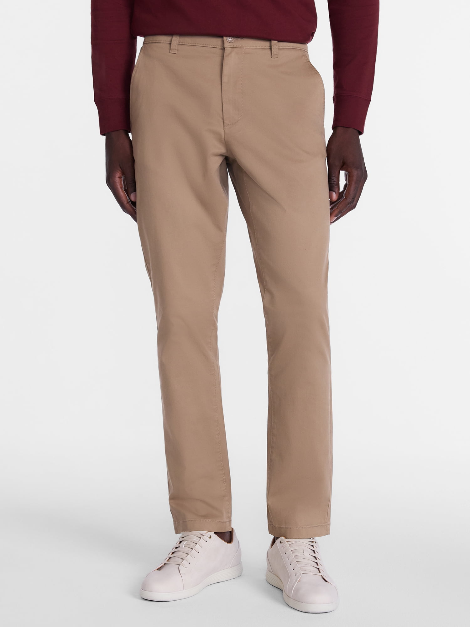 George Men’s Slim Fit Chino Pants, Casual Style (Sizes 28-52)