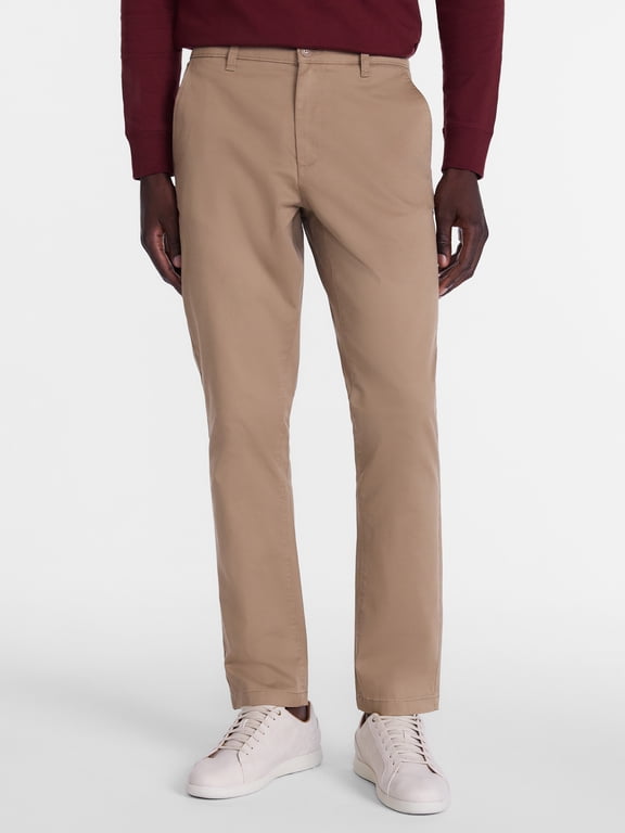 Men's Slim Fit Chino Pants, Sizes 29-42