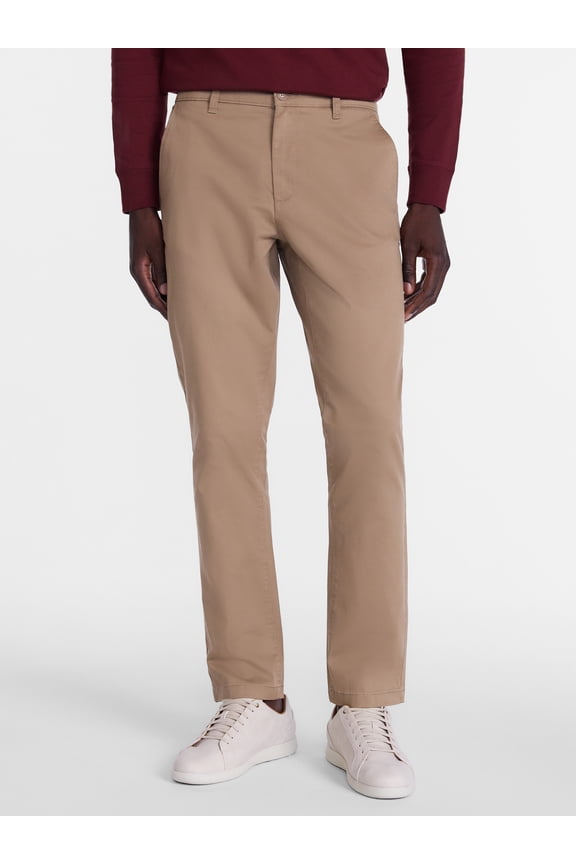 Men's Slim Fit Chino Pants, Sizes 29-42