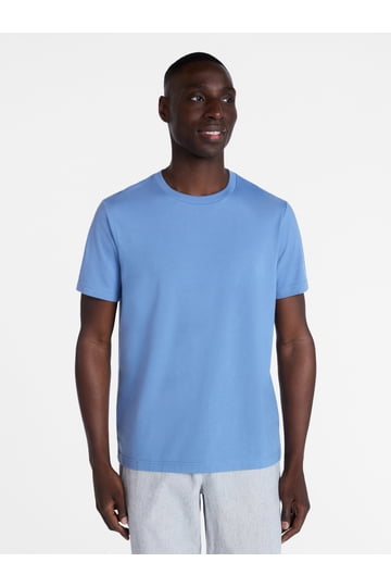 men dress t shirt 32 Degrees Men's Active Performance Quick-Dry 4-Way Stretch Mesh T-Shirt 95% Viscose Milwaukee Hybrid Work Tee -