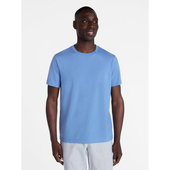 George Men's and Big Men's Classic Fit Crewneck Tee with Short Sleeves, Sizes XS-3XL