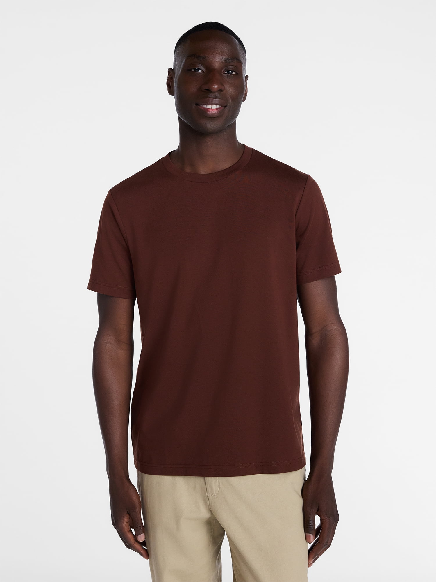 George Men's Short Sleeve Crewneck T-Shirt, Sizes XS to 3XL