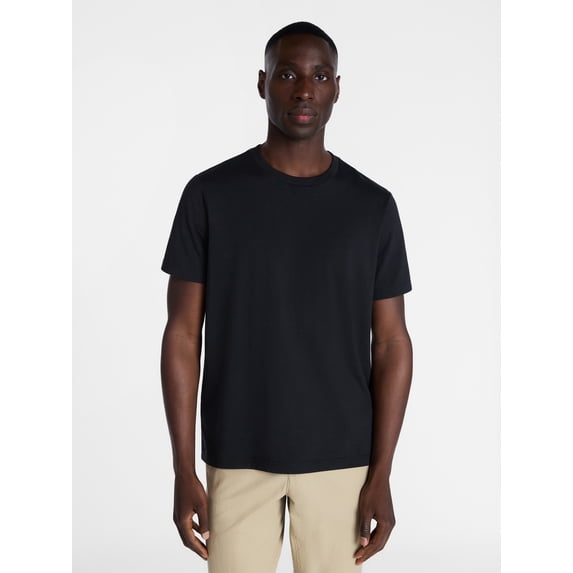 George Men's and Big Men's Classic Fit Crewneck Tee with Short Sleeves, Sizes XS-3XL