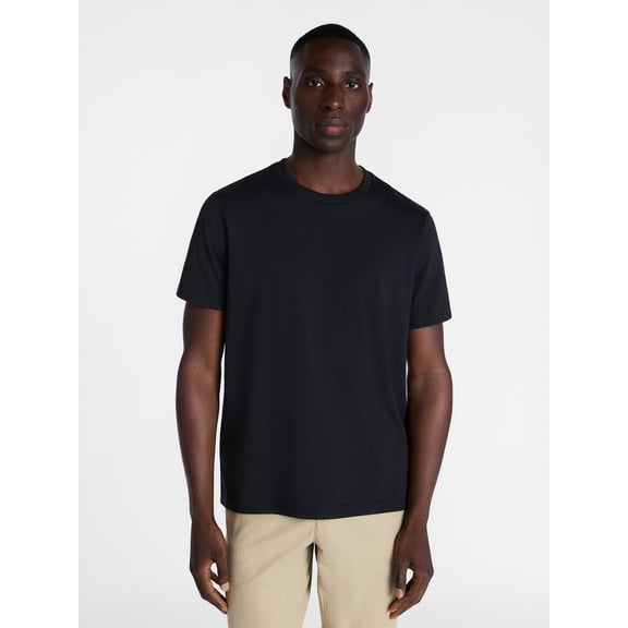 George Men's and Big Men's Classic Fit Crewneck Tee with Short Sleeves, Sizes XS-3XL