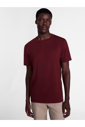 Men's and Big Men's Crewneck Tee with Short Sleeves, Sizes XS-6XB