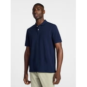 George Mens and Big Mens Classic Fit Pique Polo with Short Sleeves, Sizes XS-3XL, LT-4XLT, 2XB-6XB