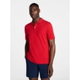 thumbnail image 1 of George Men's and Big and Tall Men's Pique Polo with Short Sleeves, Sizes XS-5XL, LT-3XLT, 1 of 5