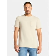 GEORGE Men's & Big Men's Crewneck Pocket Tee with Short Sleeves, Size XS-3XL
