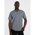 thumbnail image 1 of George Men's and Men's Big and Tall Button Up Poplin Shirt with Short Sleeves, Sizes S-5XL, LT-3XLT, 1 of 5