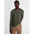 thumbnail image 1 of George Men's Henley Shirt with Long Sleeves, Sizes S-5XB, 1 of 5