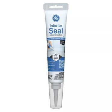 GE Seal Interior Kitchen & Bath, Pack of 1, Clear 2.8 oz Tube