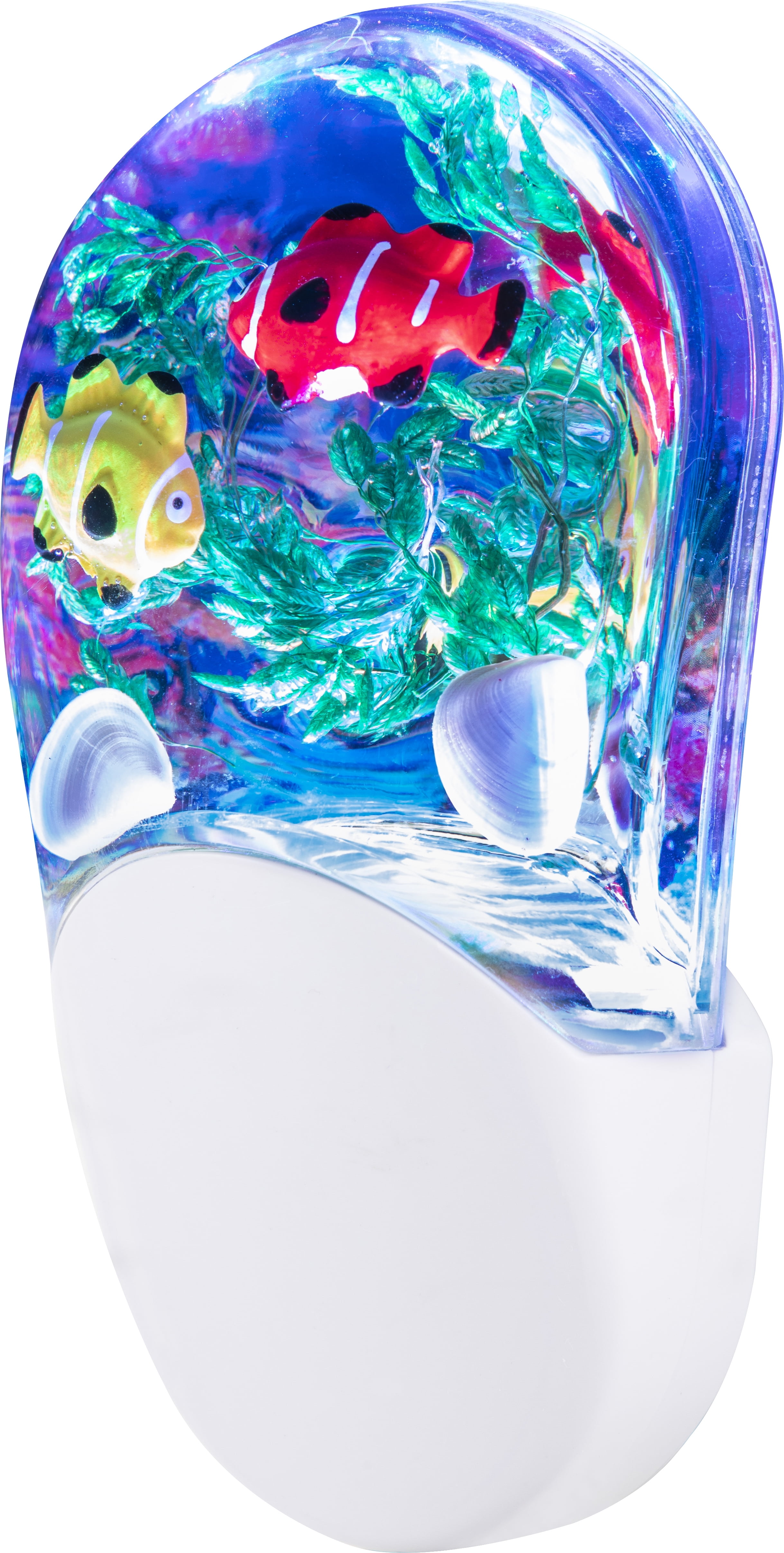 Multicolored LED Tropical Fish Automatic Night Light
