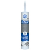 GE Silicone 1 All Purpose Sealant Window & Door, Pack of 1, Clear 10.1 fl oz Cartridge