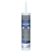 GE Silicone 1 All Purpose Window & Door Sealant, Pack of 1, Clear 10.1 fl oz Cartridge
