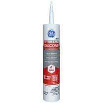 GE Silicone 1 Tub & Tile, Pack of 1, White 10.1 fl oz Cartridge