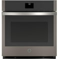 thumbnail image 1 of "GE Slate JKS5000ENES 27"""" Single Wall Oven with 4.3 cu. ft. Capacity True European Convection Touch Control and WiFi Connectivity in Slate", 1 of 8
