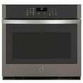 thumbnail image 1 of GE Slate JTS3000ENES 30 Single Wall Oven with 5 cu. ft. Capacity  Scan-to-Cook Technology  Self Clean and Wi-Fi Connectivity in Slate, 1 of 6