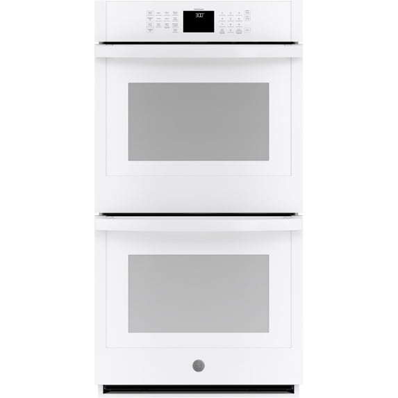 GE Smart Built-In Electric 27" Double Wall Oven in White