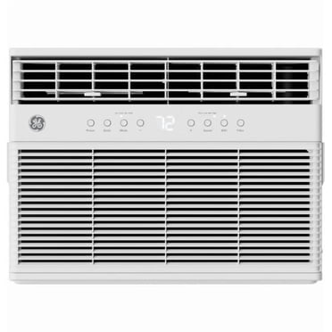 GE® ENERGY STAR® 11,000 BTU Smart Heat/Cool with Heat Pump Electronic Window Air Conditioner for Large Rooms up to 550 sq. ft.