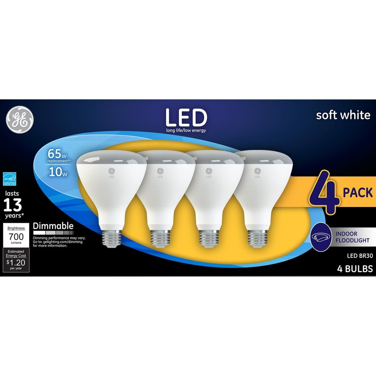 Ge led 65w br30 cheap soft white flood light