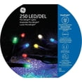 thumbnail image 1 of GE StayBright 250 LED Microbright Multicolor String Lights Green Wire 51.8FT, 1 of 3
