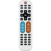 GE Streaming Replacement Remote Control, Big Button, Backlit, White