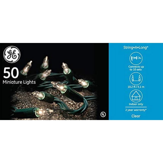 GE String-A-Long Miniature Light String Set