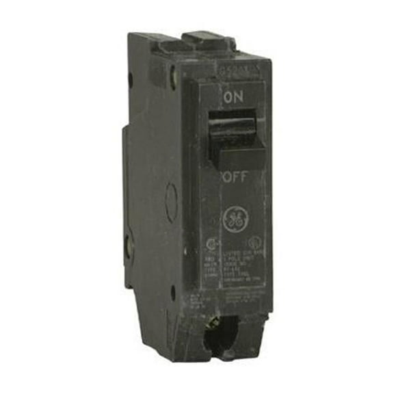 GE Industrial GE Energy Industrial Solutions 15A Single Pole Circuit Breaker THQL1115 — Indoor & Outdoor Use, NEC-Compliant