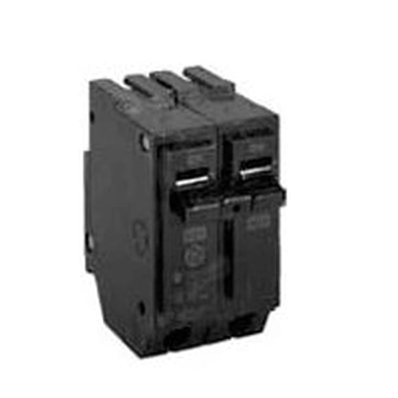 GE Industrial GE THQL21100 Double Pole Circuit Breaker, 100 Amp, 2"  Indoor & Outdoor Use, NEC-Compliant