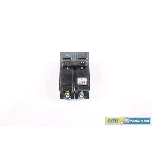 GE Standard Circuit Breaker THQL2130 - 2 Pole, 30 Amp, 240V-AC - Multicolor