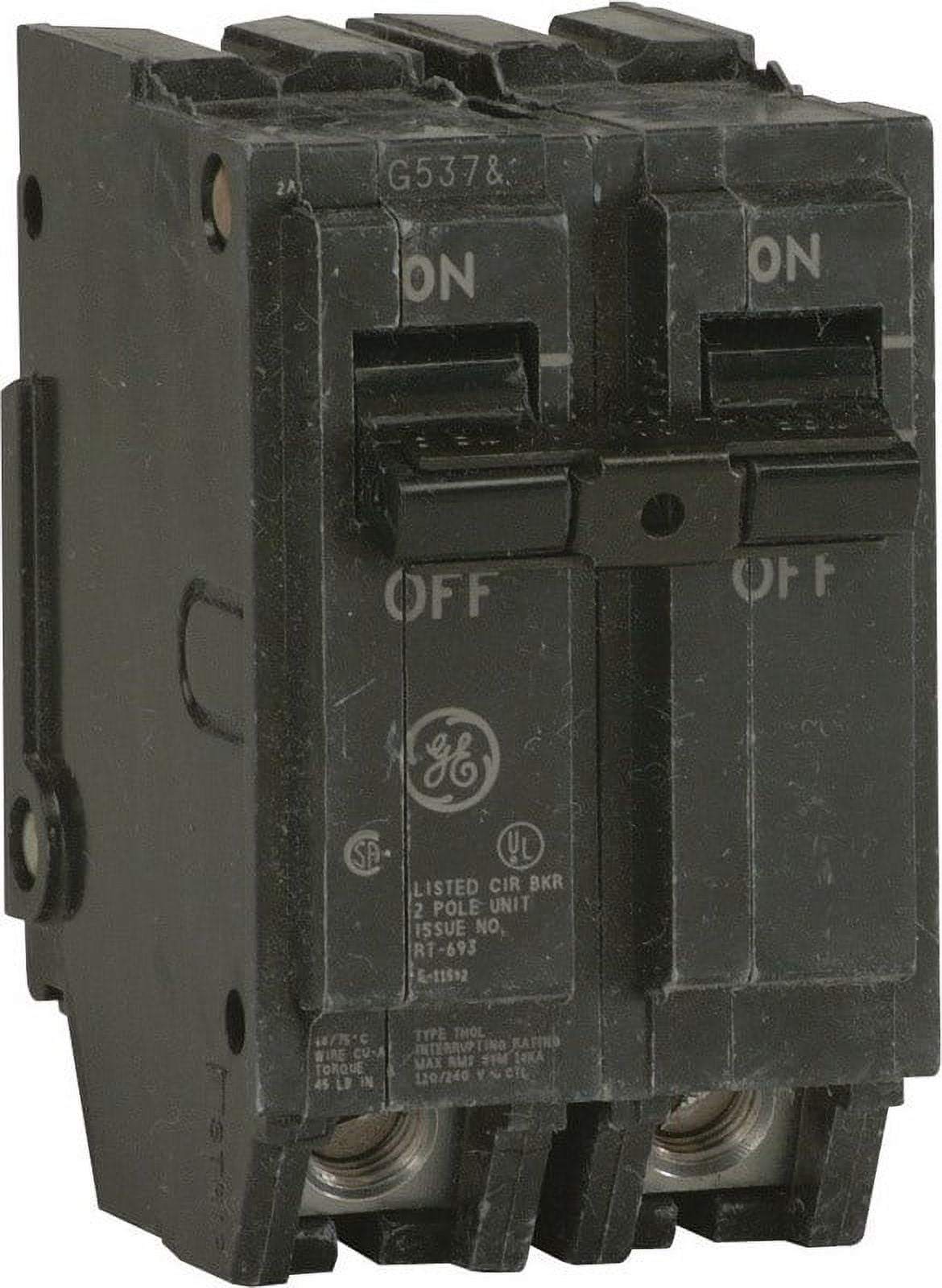 GE Industrial Double Pole Circuit Breaker THQL2130 Q-Line Series - 30 Amp - 1 Piece  Indoor & Outdoor Use, NEC-Compliant