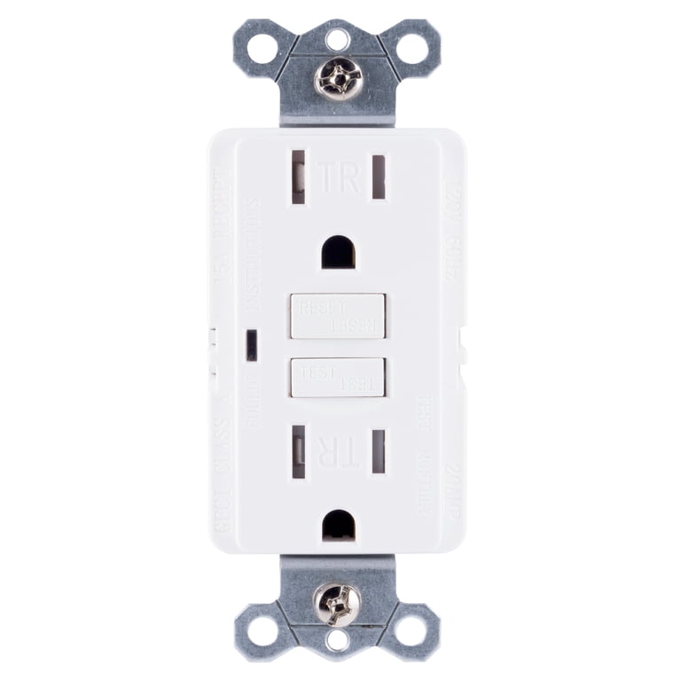 15A Tamper-Resistant GFCI Outlet, Self-Testing photo 1
