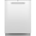 thumbnail image 1 of GE Top Control with Plastic Interior Dishwasher Sanitize Cycle & Dry Boost - GDP630PGRWW, 1 of 5