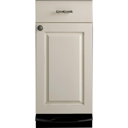 GE - 1.4 Cu. Ft. Built-In Trash Compactor - Custom Panel Ready
