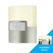 GE UltraBrite Motion-Activated LED Night Light, Plug In, White, 12201