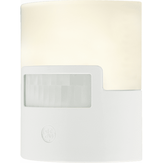 GE UltraBrite Motion-Boost LED Night Light, Dusk to Dawn, 100 Lumens, 28585