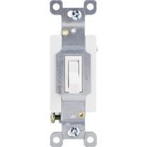 GE UltraPro Heavy-Duty Grounding Toggle Switch, 20A