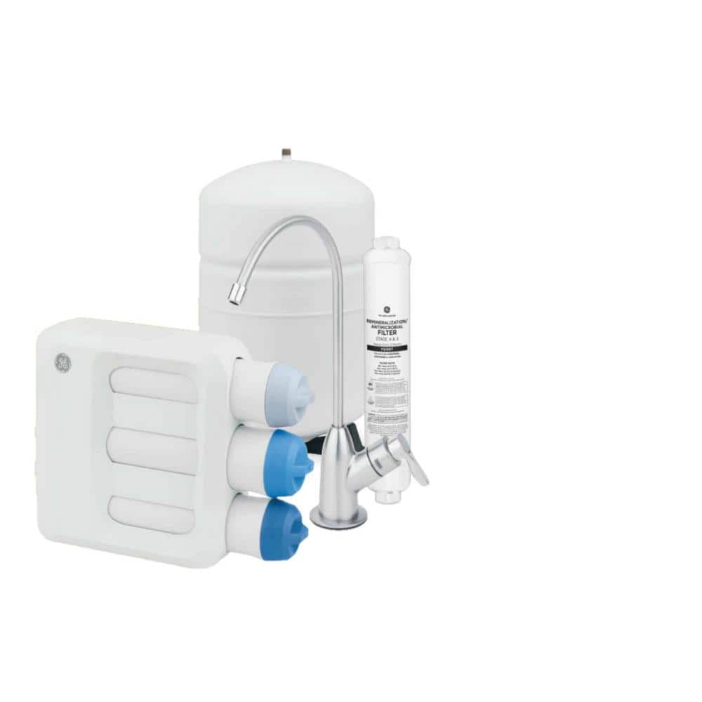 GE 5-Stage Under-Sink Reverse Osmosis Water Filtration System