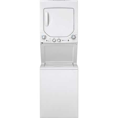 GE Unitized Spacemaker® 2.3 cu. ft. Capacity Washer with Stainless Steel Basket and 4.4 cu. ft. Capacity Electric Dryer
