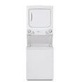 thumbnail image 1 of GE Unitized Spacemaker(R) ENERGY STAR(R) 3.9 cu. ft. Capacity Washer with Stainless Steel Basket and 5.9 Electric Dryer - GUD27EESNWW, 1 of 8
